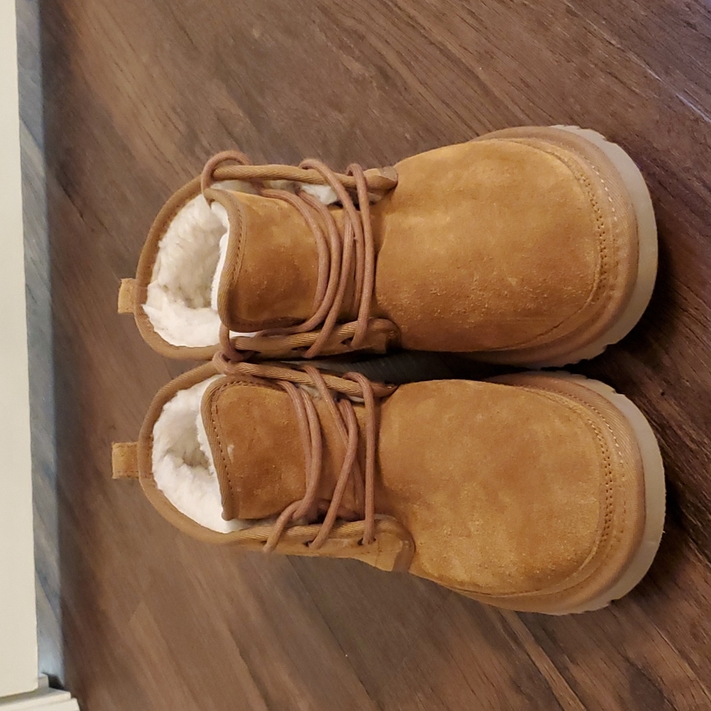 Women's UGG fleece lined ankle boots